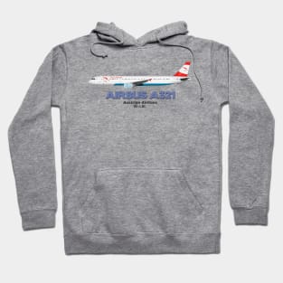 Airbus A321 - Austrian Airlines Hoodie